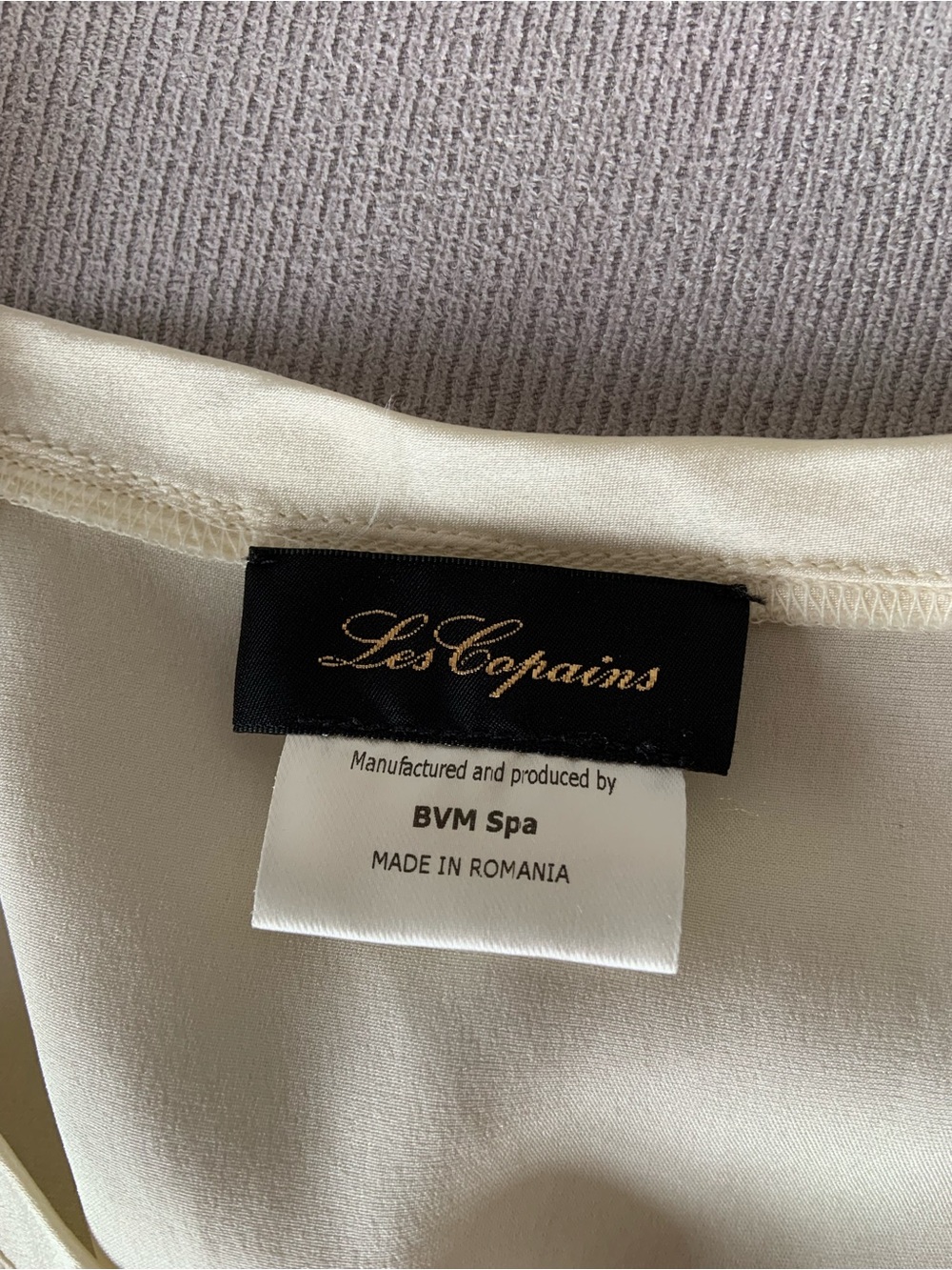 Les Copains silk top - Picture 3 of 3